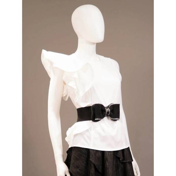 NEW SAMUEL DONG sleeveless top in white - Picture 2 of 2